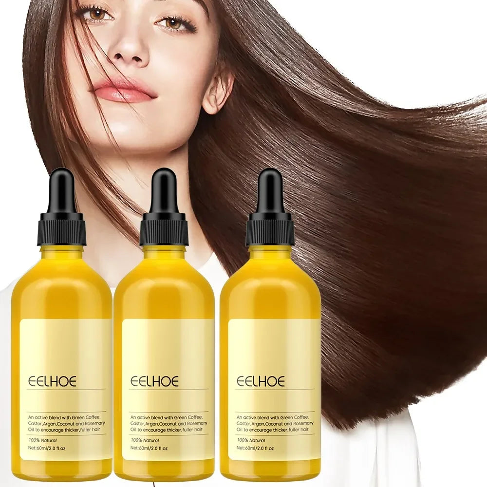 Veganic Hair Strength Oil – Smooth, Shine & Repair with Rosemary & Lavender