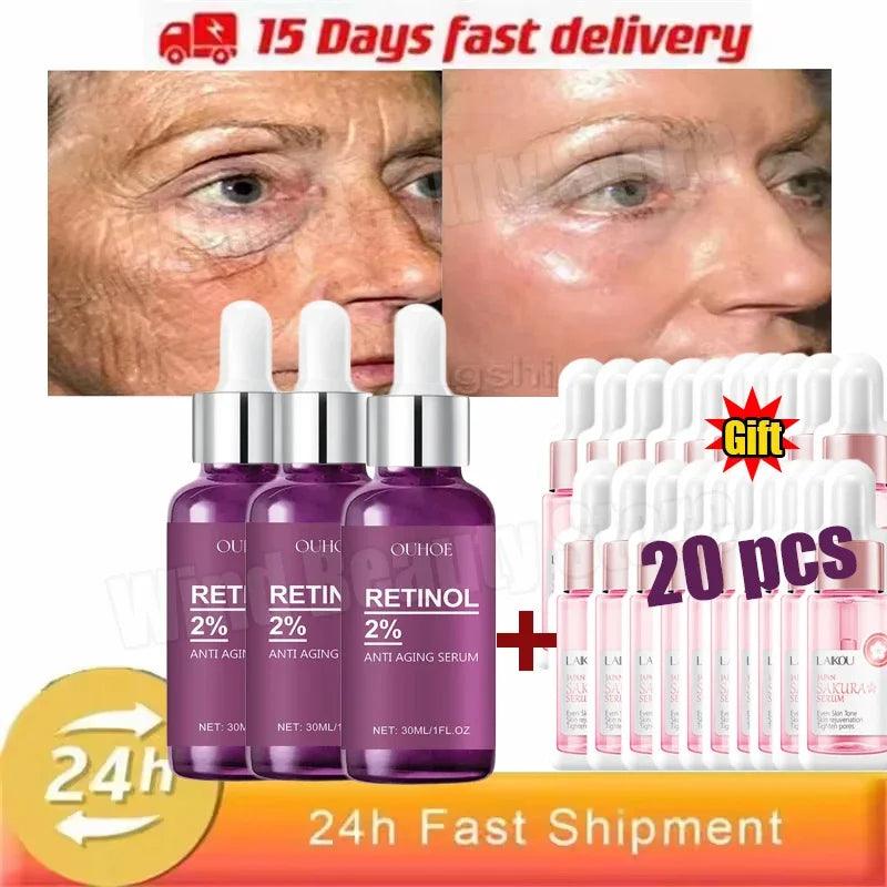 GlowRenew Retinol Serum – Wrinkle Repair & Whitening Complex