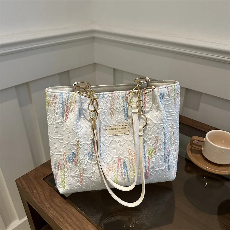 Modern Women’s Fashion Tote | Plaid Korean Commuter Shoulder & Handbag  2025