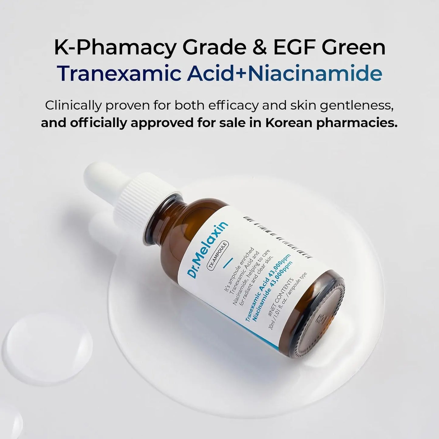 Dr. Melaxin Facial Treatment Ampoules | Niacinamide, Whitening & Scar Fading Care
