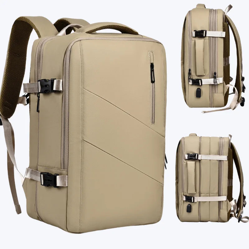 Weixier Large-Capacity 16 Inch Backpack | Men’s High-End Computer & Business Bag with USB