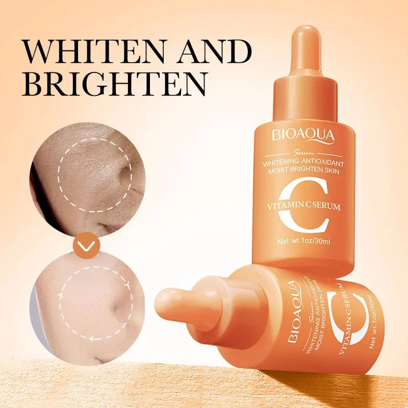 Triple Power Serum Set – BIOAQUA Vitamin C, Retinol & Hyaluronic Acid for Radiant, Firm & Smooth Skin