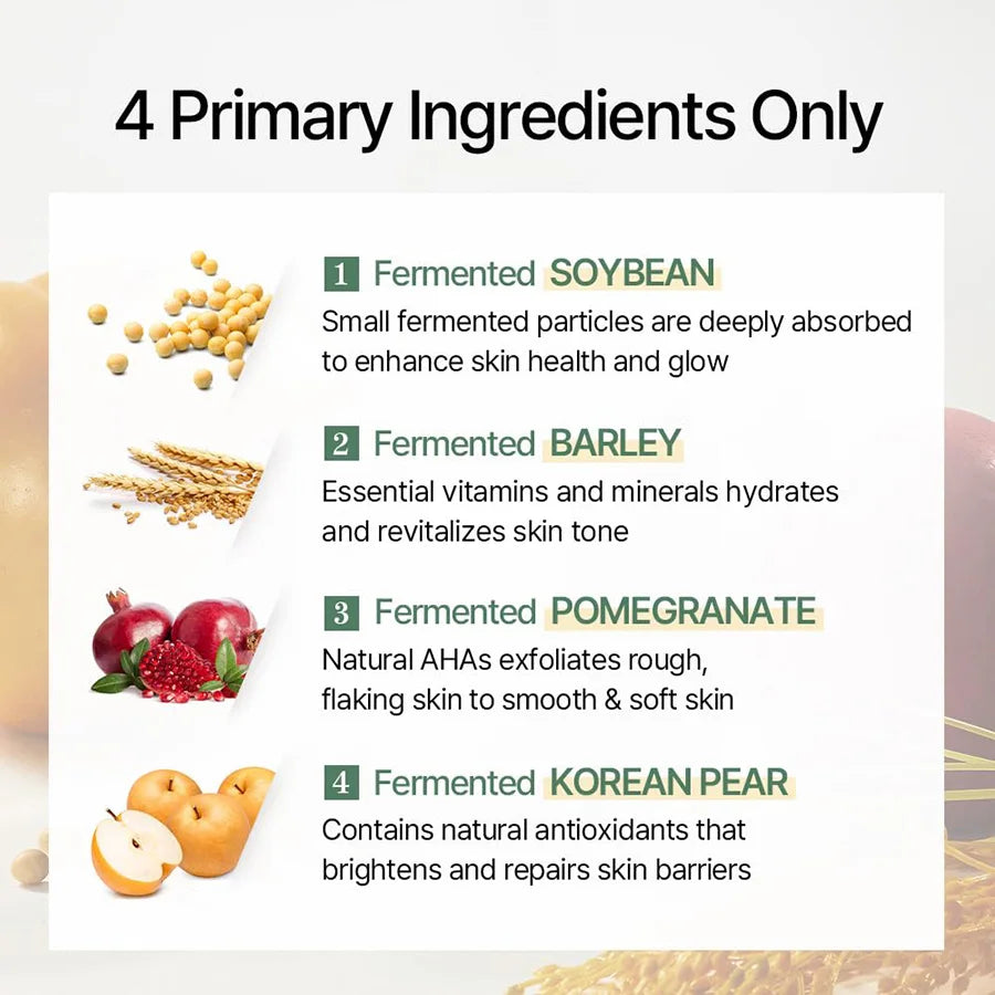 Korean Mixsoon Bean Essence – Glass Muscle Hyaluronic Acid Serum for Hydration and Skin Renewal