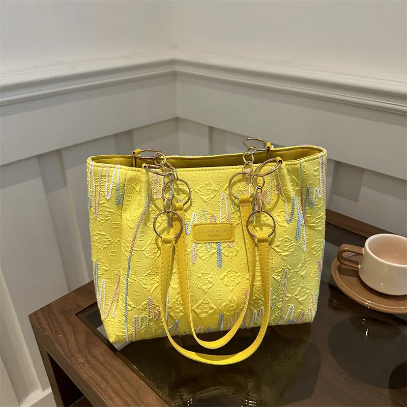 Modern Women’s Fashion Tote | Plaid Korean Commuter Shoulder & Handbag  2025