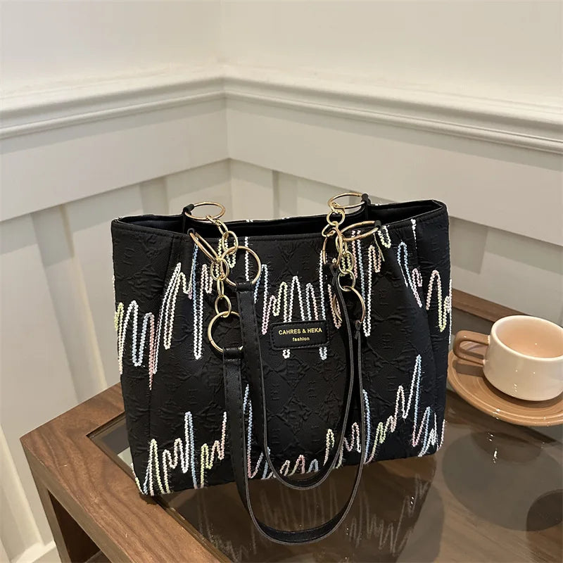 Modern Women’s Fashion Tote | Plaid Korean Commuter Shoulder & Handbag  2025