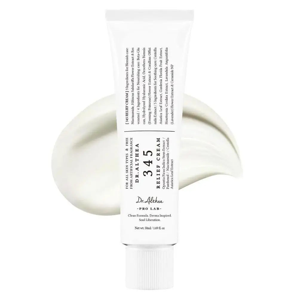 Dr. Althea 345 Relief Cream – Repair, Calm, and Hydrate Oily & Acne-Prone Skin