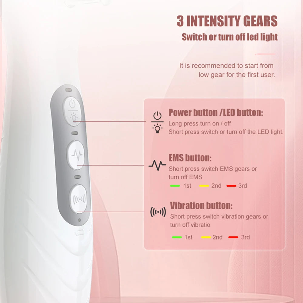 Advanced Rechargeable Hair Massage Comb. Anti-Hair Loss for Hair Strength & Shine