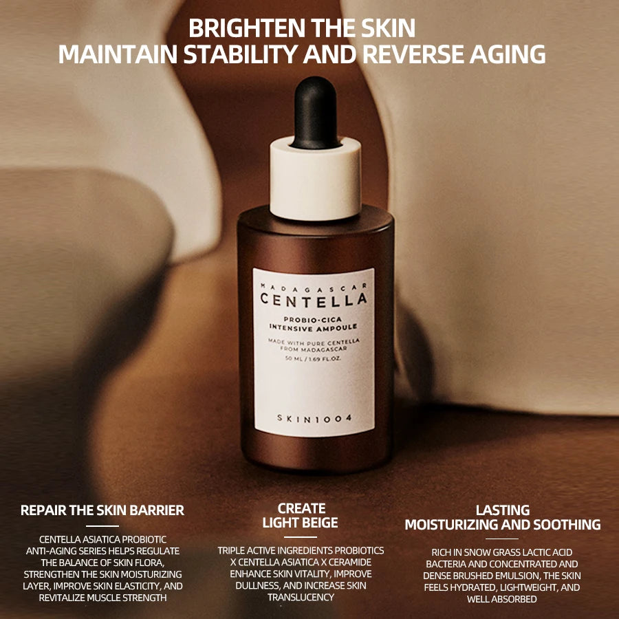 Madagascar Centella Facial Essence – SKIN1004 Ampoule for Acne, Hydration, and Skin Renewal