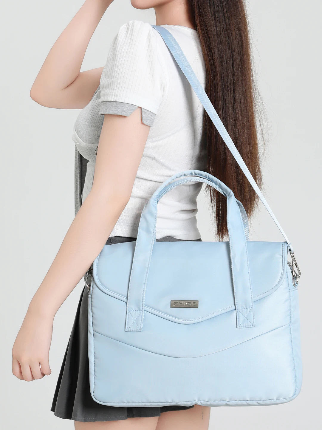Laptop Shoulder Bag 13–16 Inch | Slim Waterproof Notebook Case for Work & School