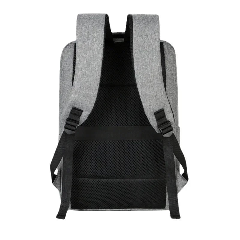 Casual Men’s Rucksack | Oxford Fabric Waterproof School & Travel Backpack with USB