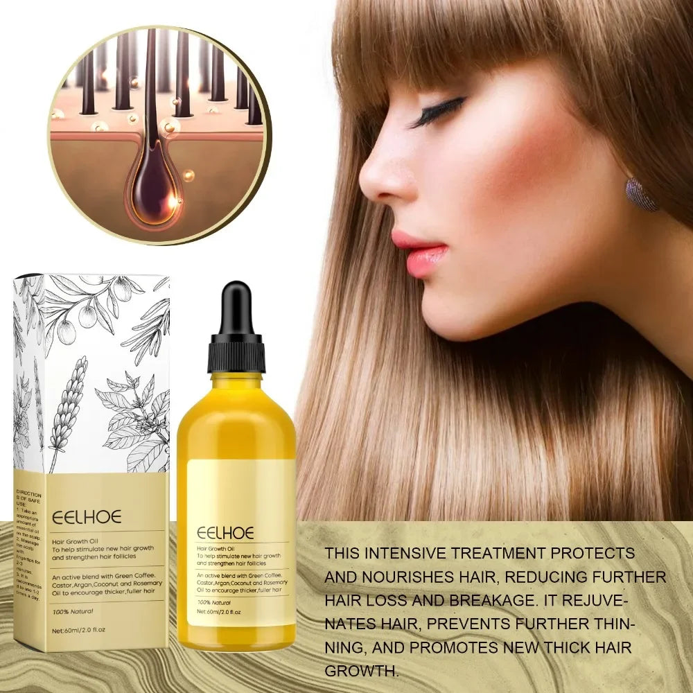 Veganic Hair Strength Oil – Smooth, Shine & Repair with Rosemary & Lavender