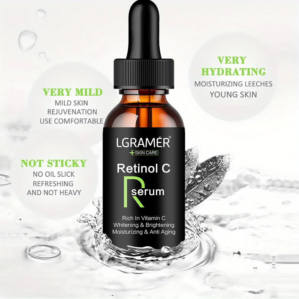 Retinol Repair Serum – Smooth Fine Lines, Shrink Pores & Restore Firm, Radiant Skin