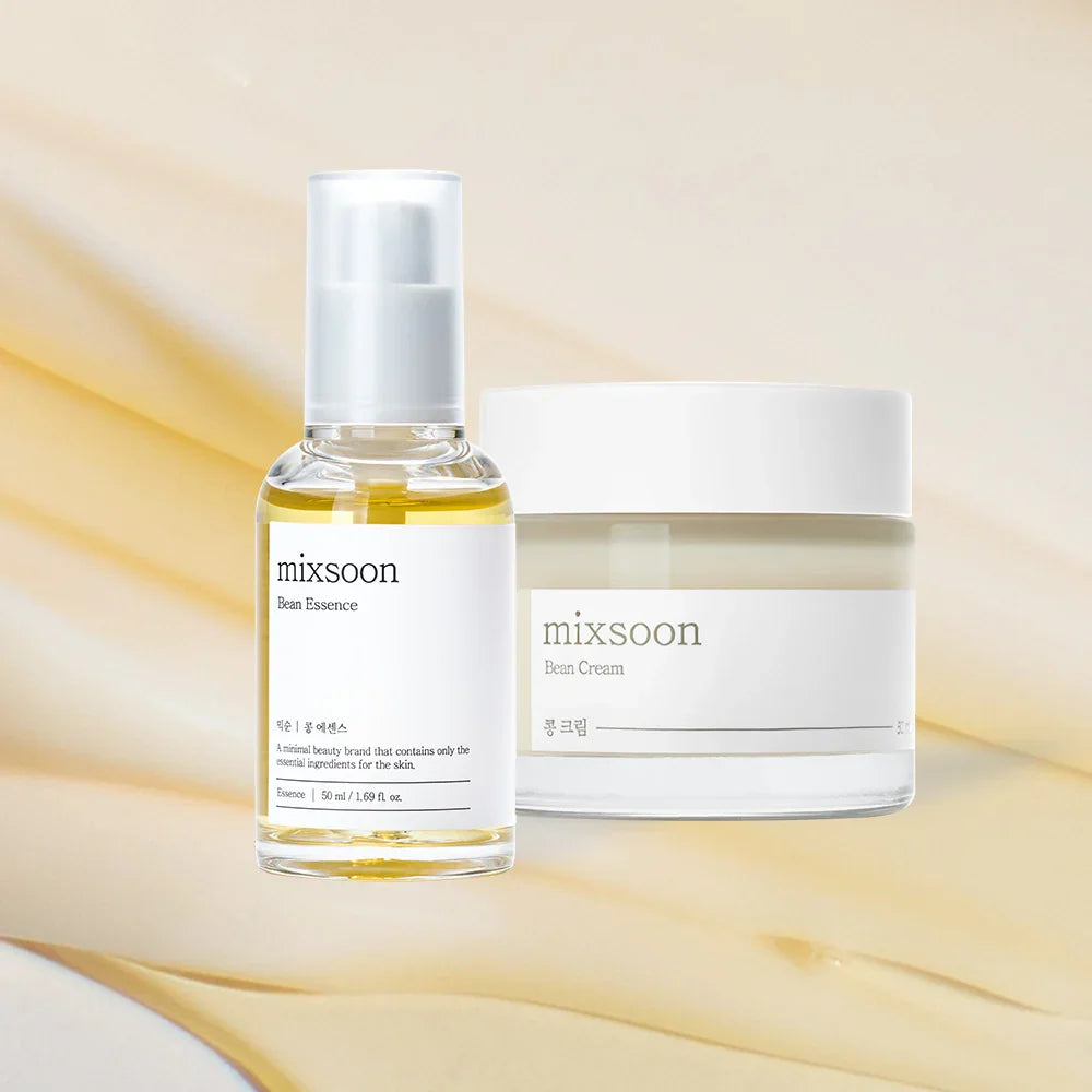 Korean Mixsoon Bean Essence – Glass Muscle Hyaluronic Acid Serum for Hydration and Skin Renewal