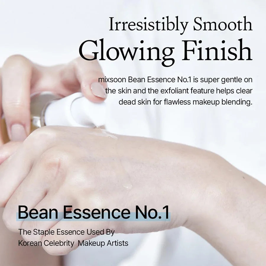 Korean Mixsoon Bean Essence – Glass Muscle Hyaluronic Acid Serum for Hydration and Skin Renewal