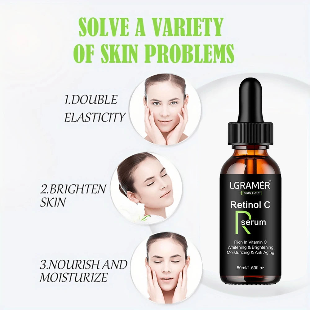 Retinol Repair Serum – Smooth Fine Lines, Shrink Pores & Restore Firm, Radiant Skin