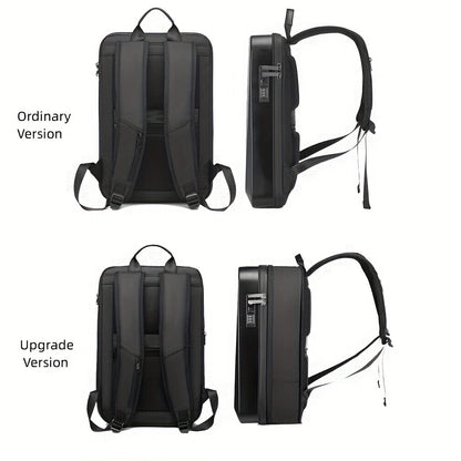 Resilver Men’s Professional Laptop Backpack – Durable Anti-Theft Travel Bag with USB Charging Port & Multi-Pocket Storage