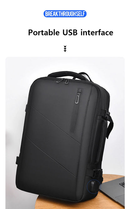 Weixier Large-Capacity 16 Inch Backpack | Men’s High-End Computer & Business Bag with USB