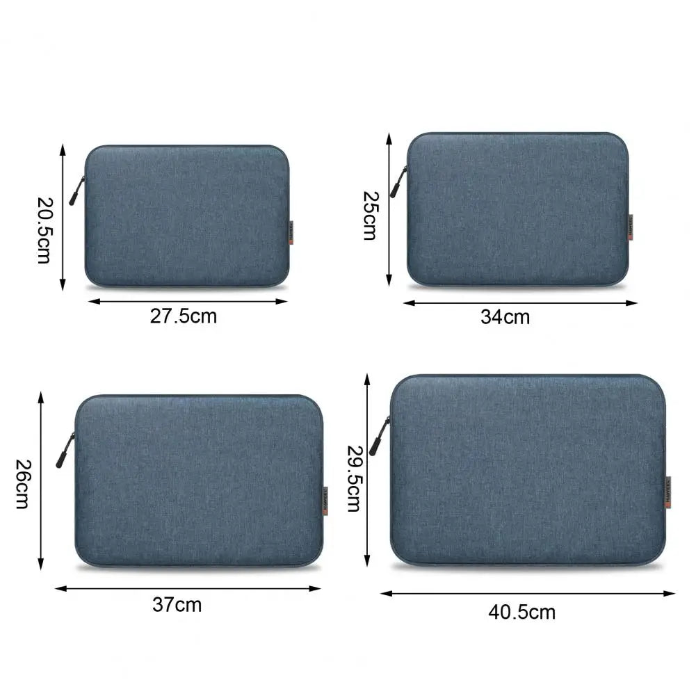 Multi-Size Laptop Sleeve (11/13/15/16 Inch) – Shockproof Plush Interior Travel Carrying Case
