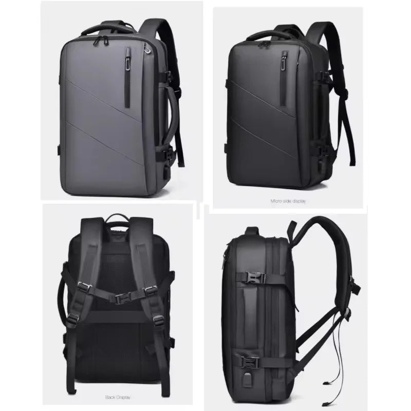 Weixier Large-Capacity 16 Inch Backpack | Men’s High-End Computer & Business Bag with USB