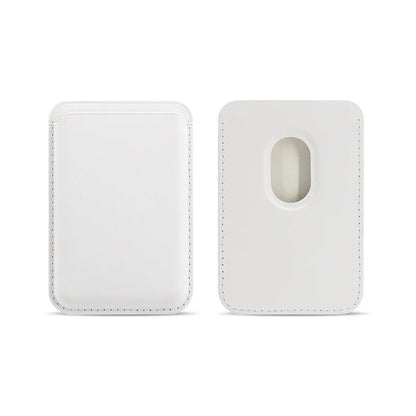 Classic Leather MagSafe Wallet Cover – Secure Magnetic Card Holder Case for iPhone