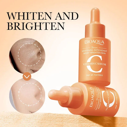 Triple Power Serum Set – BIOAQUA Vitamin C, Retinol & Hyaluronic Acid for Radiant, Firm & Smooth Skin