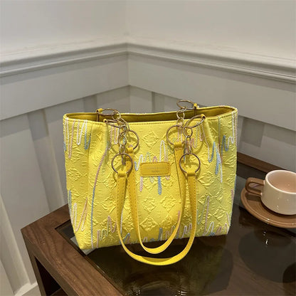 Modern Women’s Fashion Tote | Plaid Korean Commuter Shoulder & Handbag  2025
