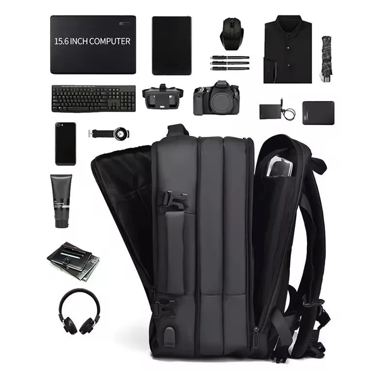 Weixier Large-Capacity 16 Inch Backpack | Men’s High-End Computer & Business Bag with USB