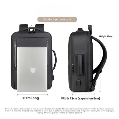 Multi-Functional Men’s Travel Backpack | Large Capacity Laptop Bag for Work & Trips
