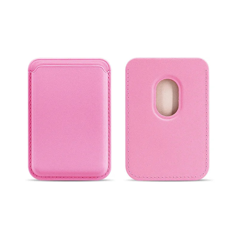 Premium Leather MagSafe Wallet Cover – Slim Magnetic Card Case for iPhone