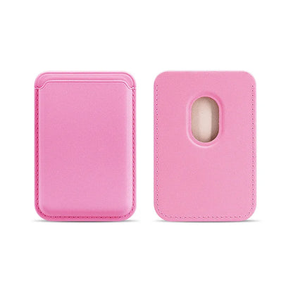 Premium Leather MagSafe Wallet Cover – Slim Magnetic Card Case for iPhone
