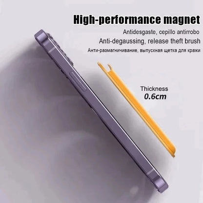 Classic Leather MagSafe Wallet Cover – Secure Magnetic Card Holder Case for iPhone