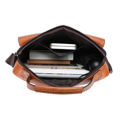 Luxury Men’s Leather Handbag | Kangaroo Brand Messenger & Business Bag