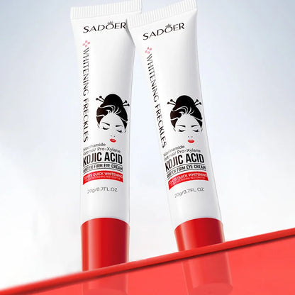 SADOER Kojic Acid Retinol Eye Cream for Dark Circles, Puffiness & Fine Lines Anti-Aging Moisturizing Eye Care