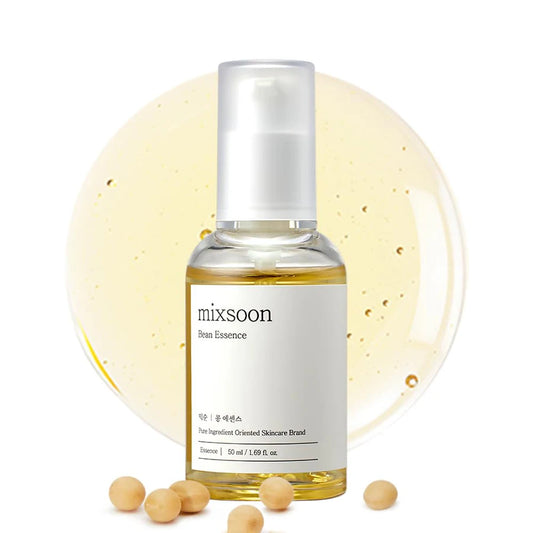 Korean Mixsoon Bean Essence – Glass Muscle Hyaluronic Acid Serum for Hydration and Skin Renewal