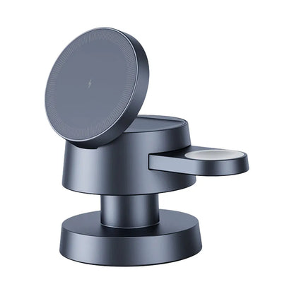 Fast 4-in-1 Wireless Charger – Compatible with iPhone 16–12, Apple Watch 10–4 & AirPods Pro/2/3