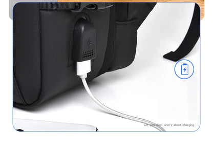 Weixier Large-Capacity 16 Inch Backpack | Men’s High-End Computer & Business Bag with USB