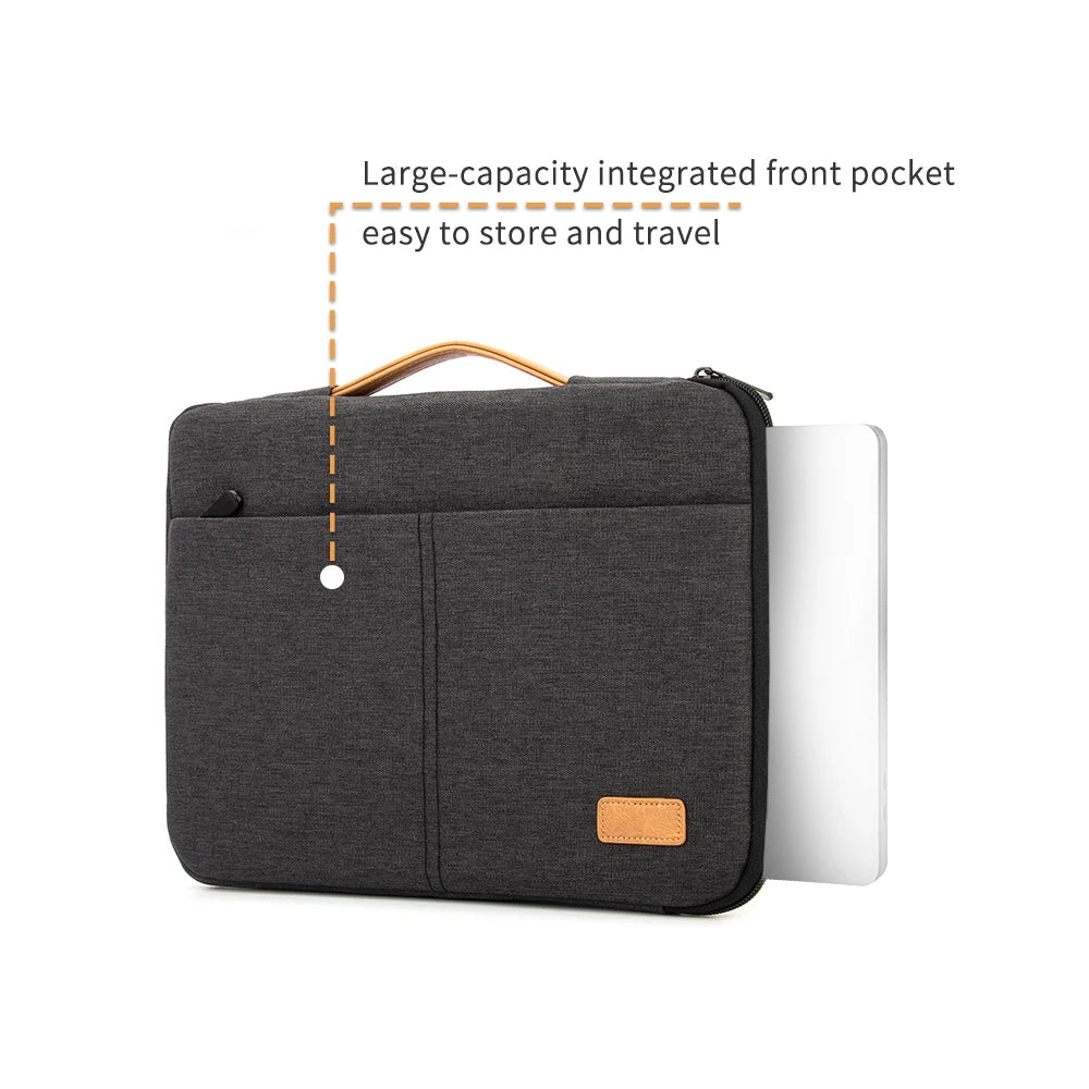 ProShield Laptop Sleeve Bag (14–15.6”) – Shockproof Travel Case for MacBook, HP, Dell, Acer