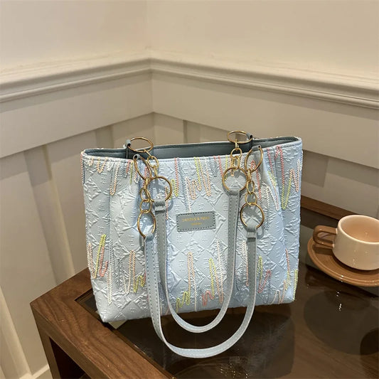 Modern Women’s Fashion Tote | Plaid Korean Commuter Shoulder & Handbag  2025