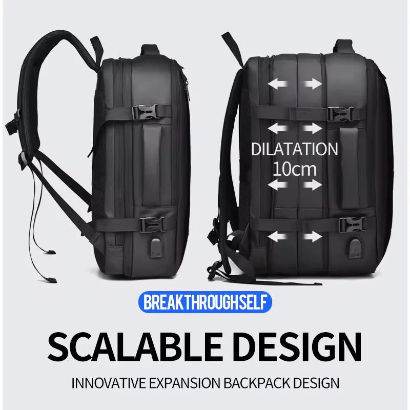 Weixier Large-Capacity 16 Inch Backpack | Men’s High-End Computer & Business Bag with USB