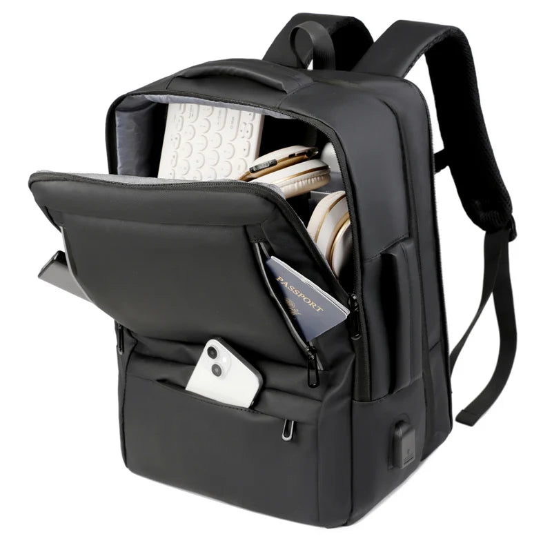 Multi-Functional Men’s Travel Backpack | Large Capacity Laptop Bag for Work & Trips